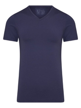 RJ Bodywear Men Pure Color  navy blue shirt