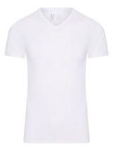 RJ Bodywear Men Pure Color  white shirt