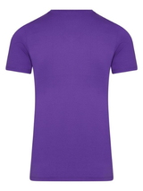 RJ Bodywear Men Pure Color  purple shirt