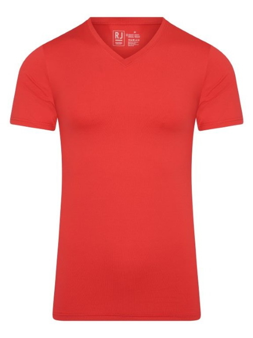 RJ Bodywear Men Pure Color  red shirt