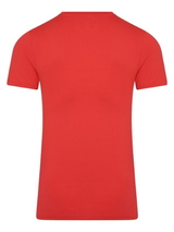 RJ Bodywear Men Pure Color  red shirt