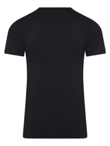 RJ Bodywear Men Pure Color  black shirt