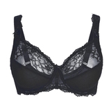 LingaDore Daily Full Coverage Lace black soft-cup bra