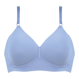 Naturana Side smoother blue wireless bra