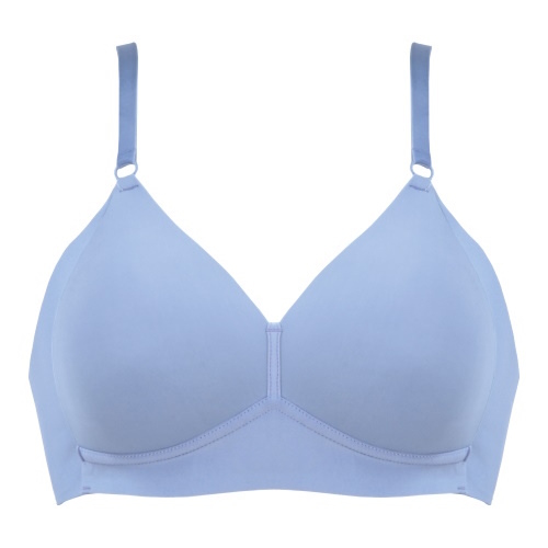 Naturana Side smoother blue wireless bra Naturana Side smoother blue wireless bra