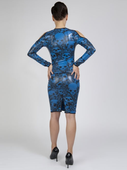 Peter Domenie Fire 337 blue skirt Peter Domenie Fire 337 blue skirt