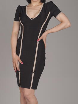Peter Domenie Kaotic 854 Black Dress Peter Domenie Kaotic 854 Black Dress