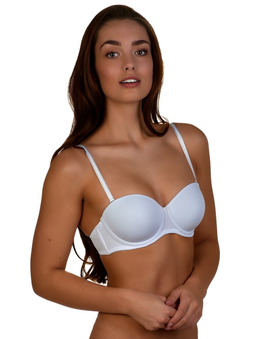 After Eden Strapless white padded bra After Eden Strapless white padded bra