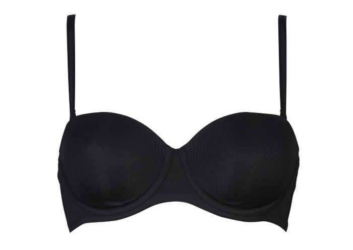 After Eden Strapless black padded bra After Eden Strapless black padded bra