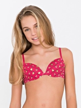 Boobs & Bloomers Benthe pink/print girls bra