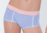 Boobs & Bloomers Anny blue/white short