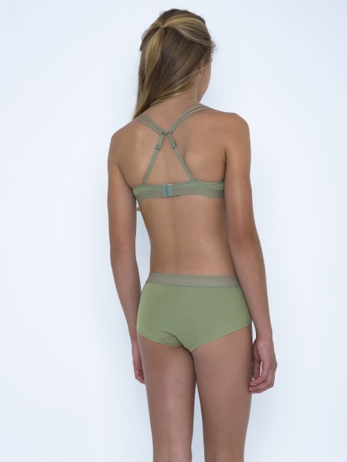 Boobs & Bloomers Anny khaki short Boobs & Bloomers Anny khaki short