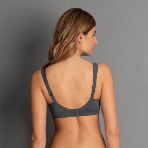 Rosa Faia Twin anthracite wireless bra Rosa Faia Twin anthracite wireless bra