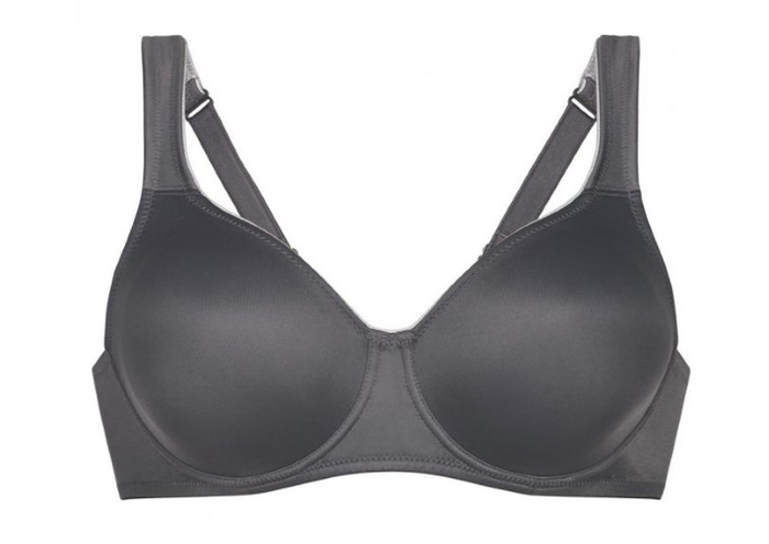 Rosa Faia Twin anthracite non-padded bra Rosa Faia Twin anthracite non-padded bra