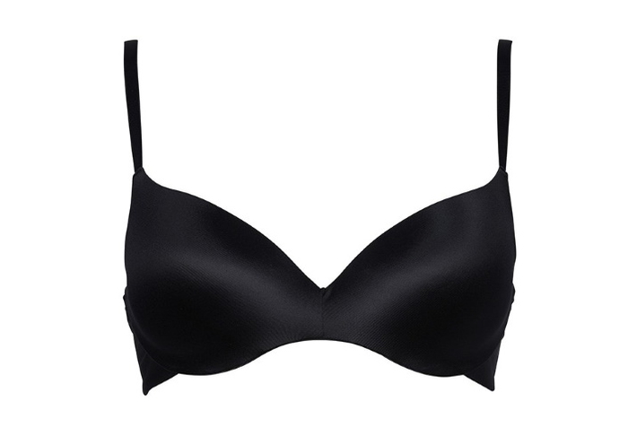 My Basic by After Eden Silky black padded bra My Basic by After Eden Silky black padded bra