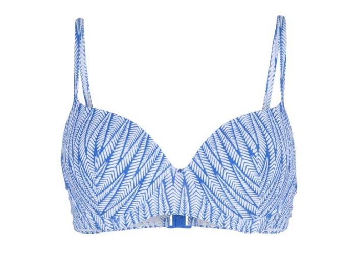 LingaDore Beach Shade Of Blue white/blue padded bikini bra LingaDore Beach Shade Of Blue white/blue padded bikini bra