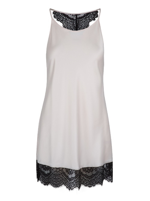 LingaDore Night Powder/Black powder/black slipdress LingaDore Night Powder/Black powder/black slipdress