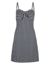 LingaDore Beach Black & White black/white beach dress