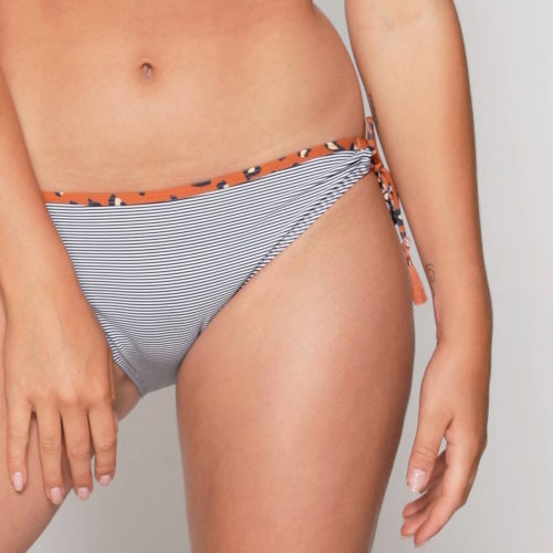 LingaDore Beach Striped Cheetah brown/print bikini brief LingaDore Beach Striped Cheetah brown/print bikini brief