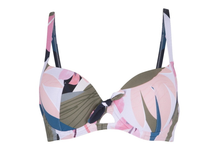 LingaDore Beach Pastel Flower  pastel/print padded bikini bra LingaDore Beach Pastel Flower  pastel/print padded bikini bra