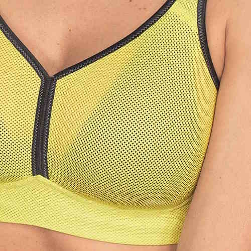 Anita Active Air Control Delta Trail yellow sport bra Anita Active Air Control Delta Trail yellow sport bra