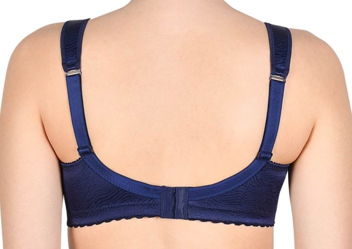 Naturana Minimizer navy blue wireless bra Naturana Minimizer navy blue wireless bra