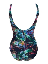 Bomain San Blas navy/print bathingsuit