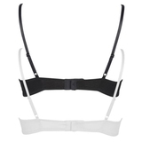 My Basic by After Eden Comfy white/black wireless bra