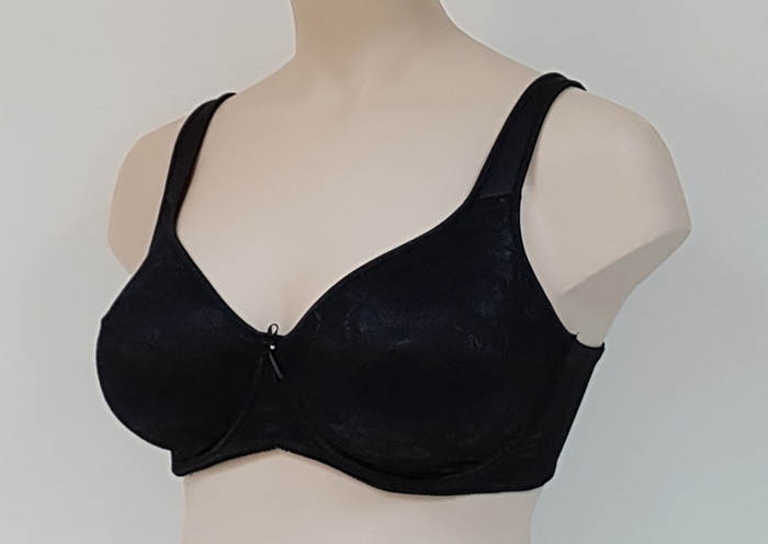 Elbrina Madelon black non-padded bra Elbrina Madelon black non-padded bra