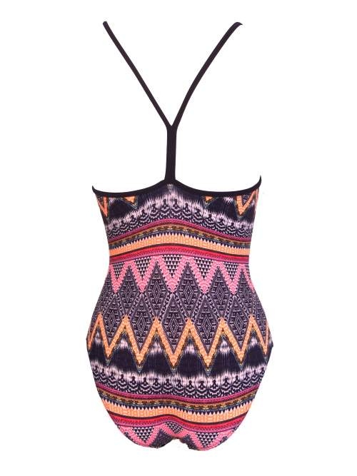 Nickey Nobel Jennifer navy/print bathingsuit Nickey Nobel Jennifer navy/print bathingsuit