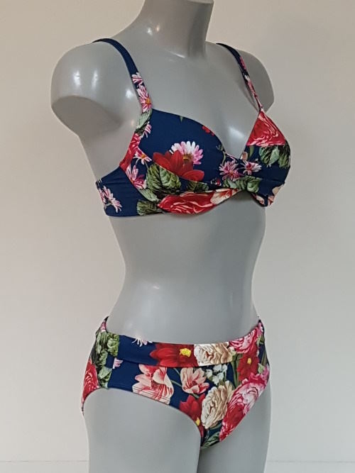 Bomain Mauritius blue/print set Bomain Mauritius blue/print set