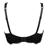 Elbrina Embroid black padded bra