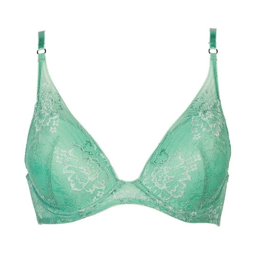 After Eden Flora green push up bra After Eden Flora green push up bra