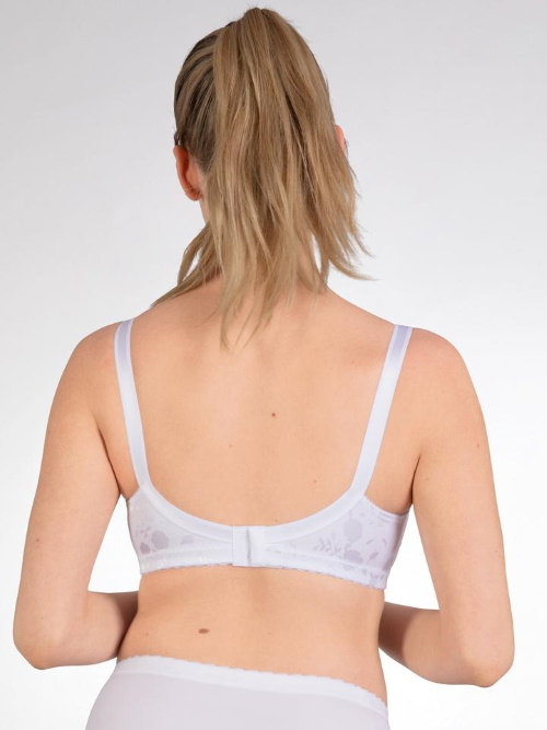 Naturana Minimizer white wireless bra Naturana Minimizer white wireless bra