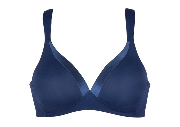 Naturana Everyday navy blue wireless bra Naturana Everyday navy blue wireless bra
