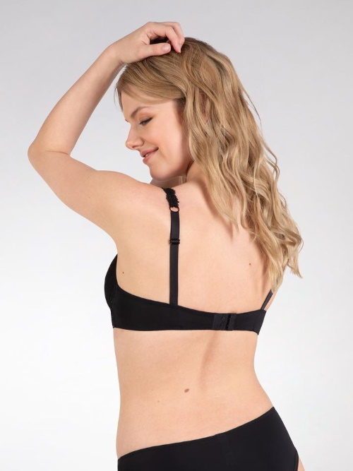 Naturana Everyday Elegance black padded bra Naturana Everyday Elegance black padded bra