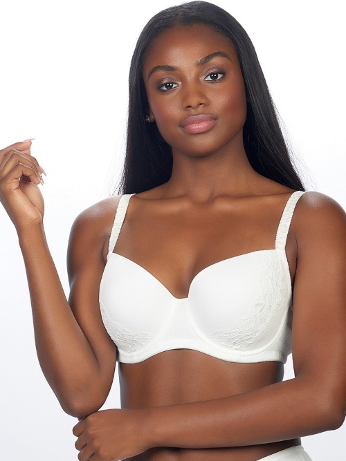 After Eden D-Cup & Up LOÏS off white padded bra After Eden D-Cup & Up LOÏS off white padded bra