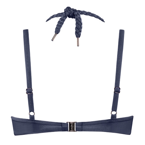 Marlies Dekkers Swimwear Holi Glamour navy blue padded bikini bra Marlies Dekkers Swimwear Holi Glamour navy blue padded bikini bra
