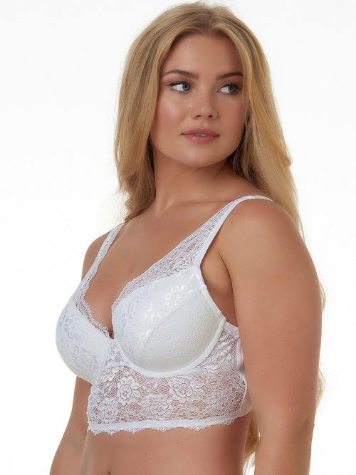 After Eden D-Cup & Up Fabienne white padded bra After Eden D-Cup & Up Fabienne white padded bra