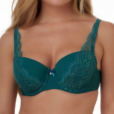 After Eden D-Cup & Up Fauve green padded bra