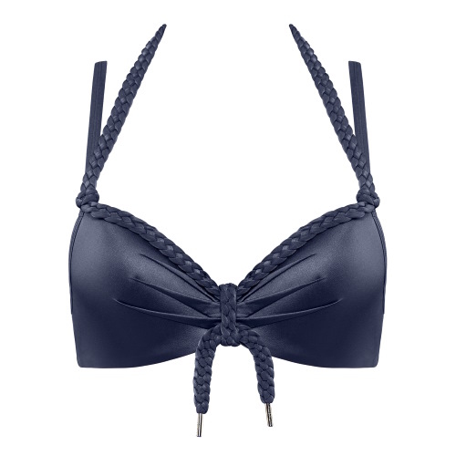 Marlies Dekkers Swimwear Holi Glamour navy blue push up bikini bra Marlies Dekkers Swimwear Holi Glamour navy blue push up bikini bra