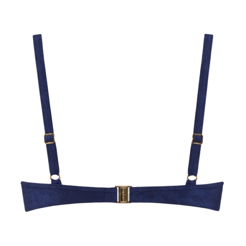 Marlies Dekkers Swimwear Puritsu navy blue padded bikini bra Marlies Dekkers Swimwear Puritsu navy blue padded bikini bra