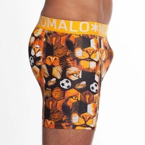 Muchachomalo Football NL orange/print boxer short Muchachomalo Football NL orange/print boxer short