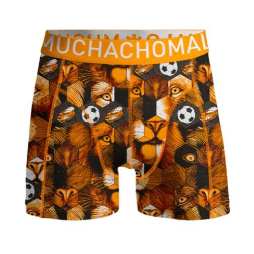 Muchachomalo Football NL orange/print boxer short Muchachomalo Football NL orange/print boxer short
