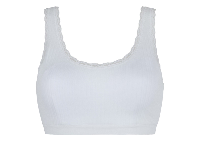 LingaDore Daily Cottonlook snow white wireless bra LingaDore Daily Cottonlook snow white wireless bra