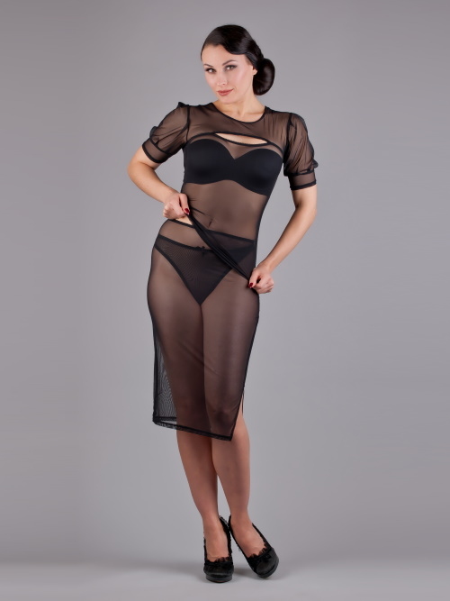 Peter Domenie 499-E Fire black skirt Peter Domenie 499-E Fire black skirt