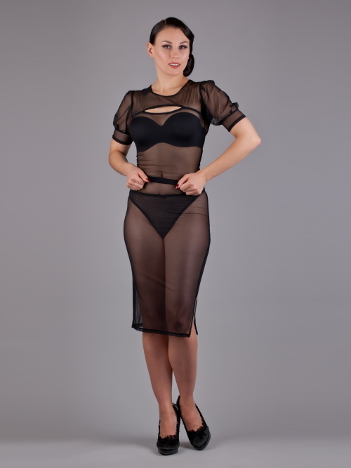 Peter Domenie 499-E Fire black skirt Peter Domenie 499-E Fire black skirt