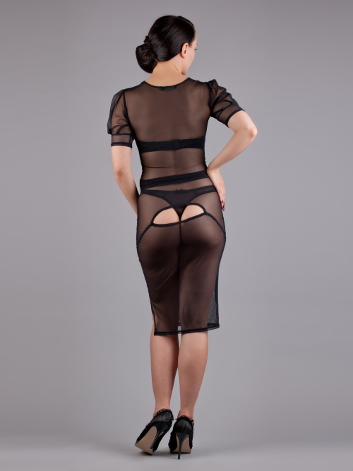 Peter Domenie 499-E Fire black skirt Peter Domenie 499-E Fire black skirt