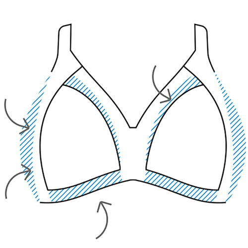 Naturana Minimizer mint wireless bra Naturana Minimizer mint wireless bra