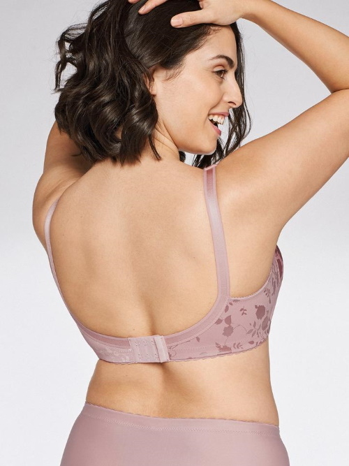 Naturana Minimizer antique rose wireless bra Naturana Minimizer antique rose wireless bra